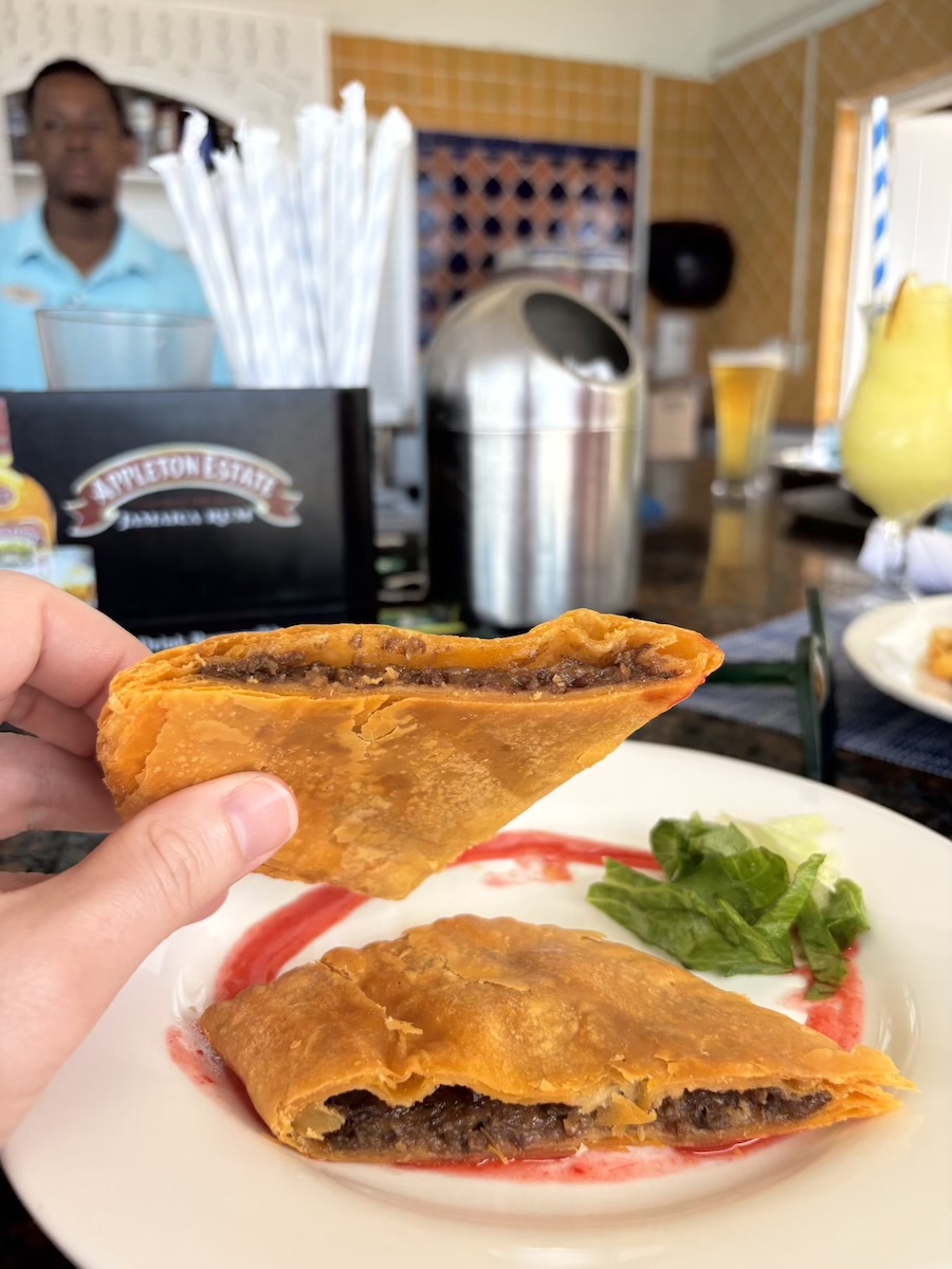 Jamaican beef patty