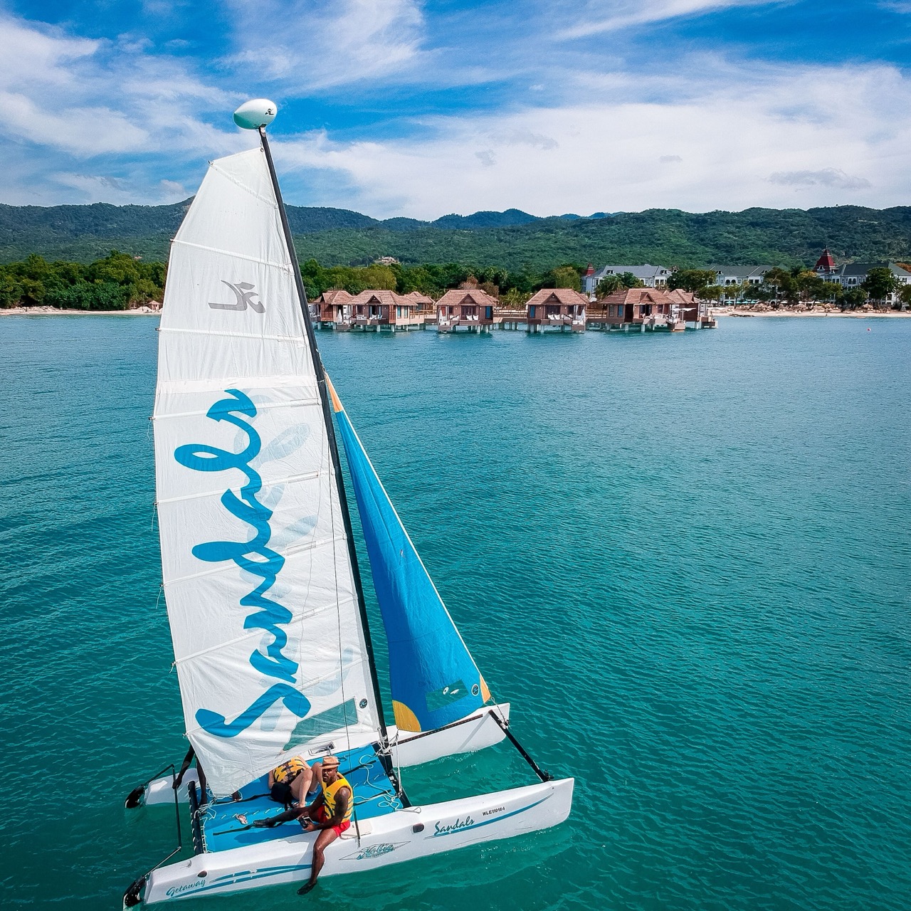 Sandals South Coast catamaran watersports